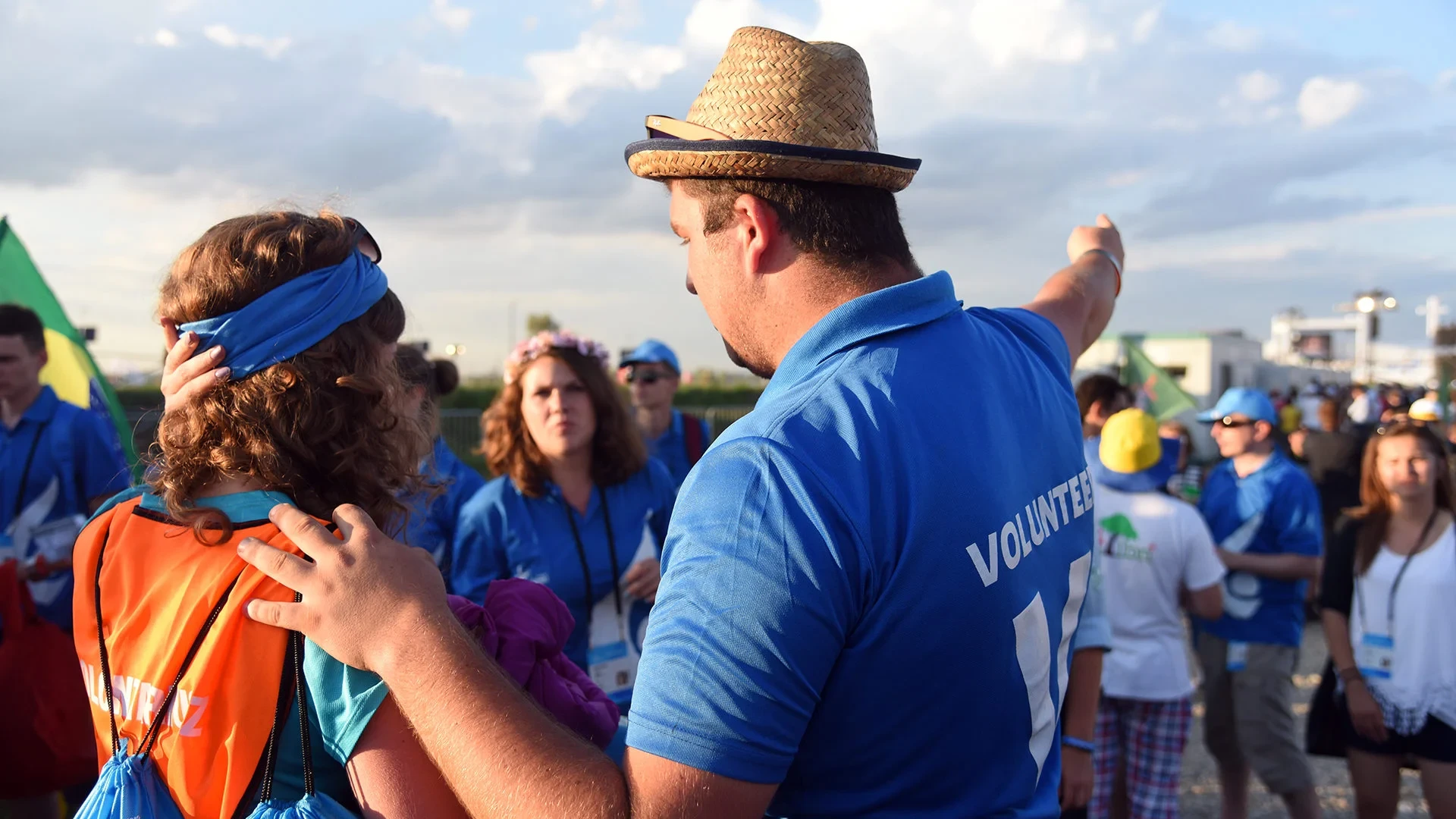 Le feu des JMJ br&ucirc;le encore dans le coeur des jeunes (Photo: Pierre Pistoletti)