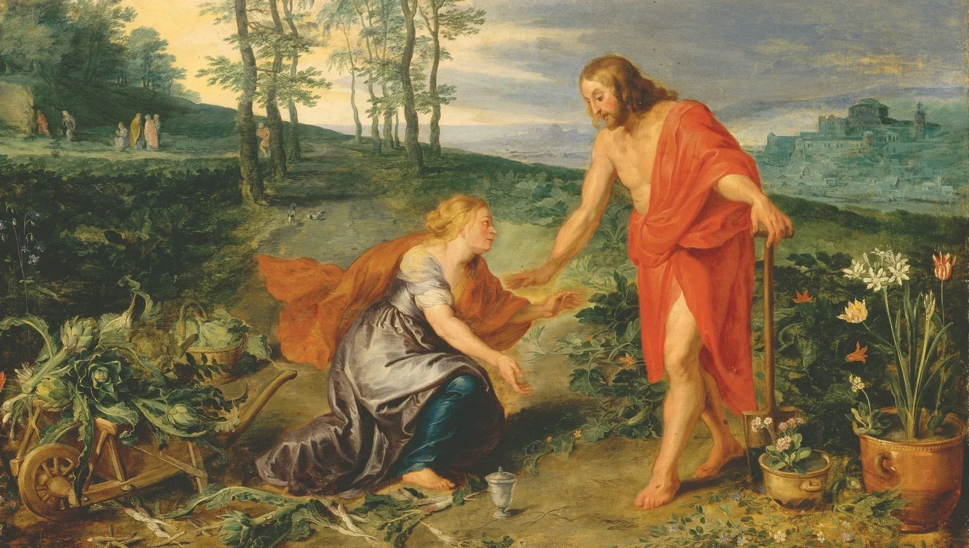 Christus erscheint Maria Magdalena am Ostermorgen (Noli me tange